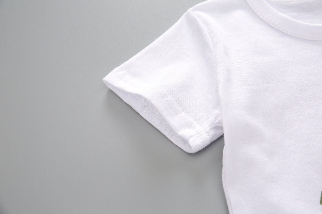 New Summer Baby Clothes Set Children Girls Cute T-Shirt Shorts 2Pcs/Sets Infant Casual Outfits Toddler Clothing Kids Tracksuits