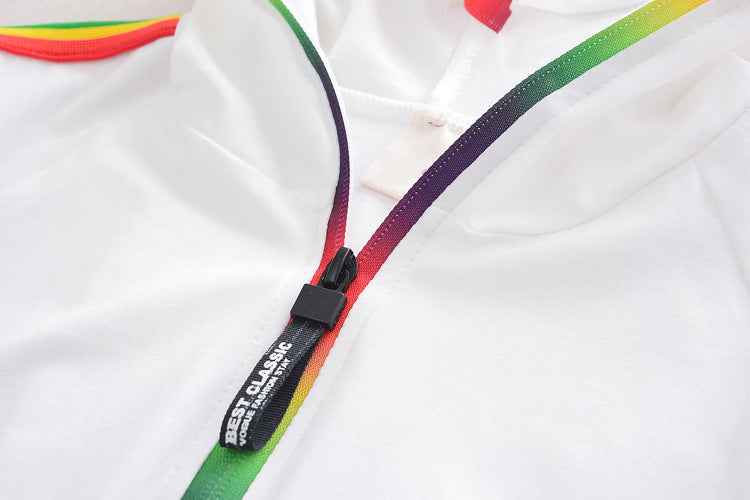 New Summer Baby Clothes Boys Clothing Children Girls Sports Hooded Shirt Shorts 2Pcs/Sets Toddler Casual Costume Kids Tracksuits