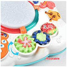 Baby & Toddler Toys - Baby Activity Learning Musical Table Toys for 6 Months- 3 Year Old - Safe,Sturdy and Fun,Boys Girls Gifts