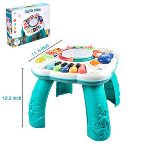 Baby & Toddler Toys - Baby Activity Learning Musical Table Toys for 6 Months- 3 Year Old - Safe,Sturdy and Fun,Boys Girls Gifts