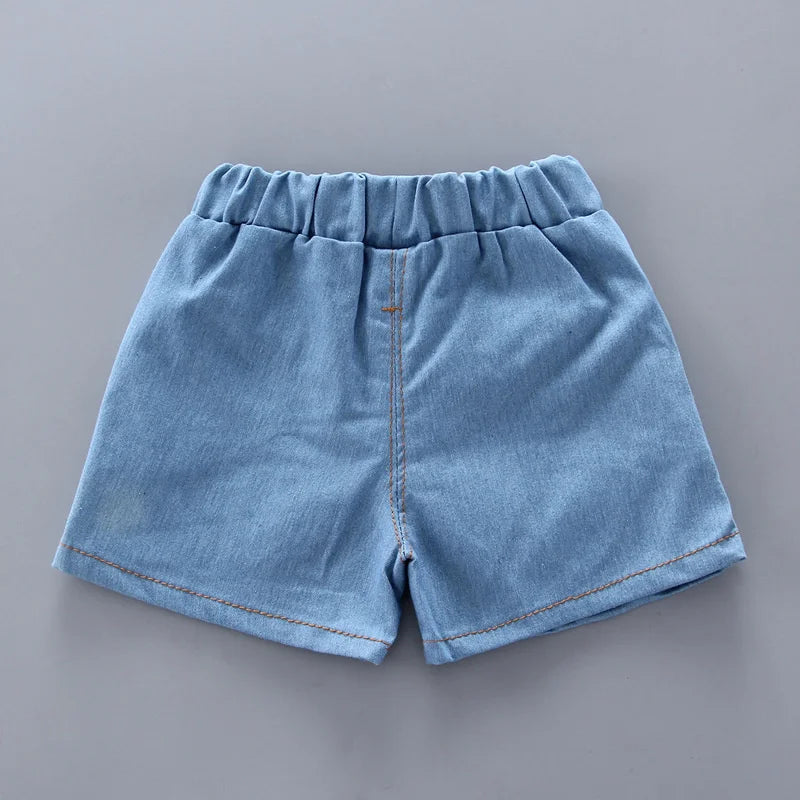 New Fashion Summer Baby Clothes Suit Children Girls Cartoon Casual Vest Shorts 2Pcs/Sets Toddler Sport Clothing Kids Tracksuits