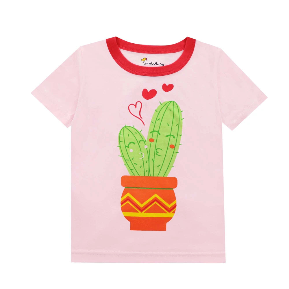 2 3 4 5 6 7 8 Yrs Boys Pajamas for Kids Children Sleepwear Short Sleeve Sleep Clothes Tops Pajama Shorts Clothing Set Boy Pijama