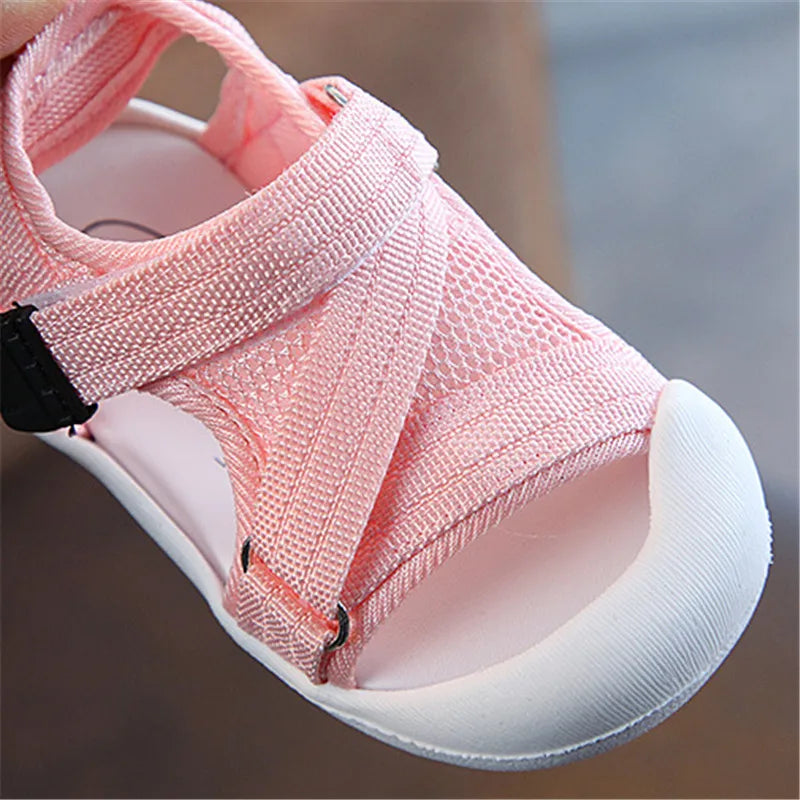 2020 Summer Infant Toddler Shoes Baby Girls Boys Casual Shoes Non-Slip Breathable High Quality Kids Anti-collision Beach Shoes