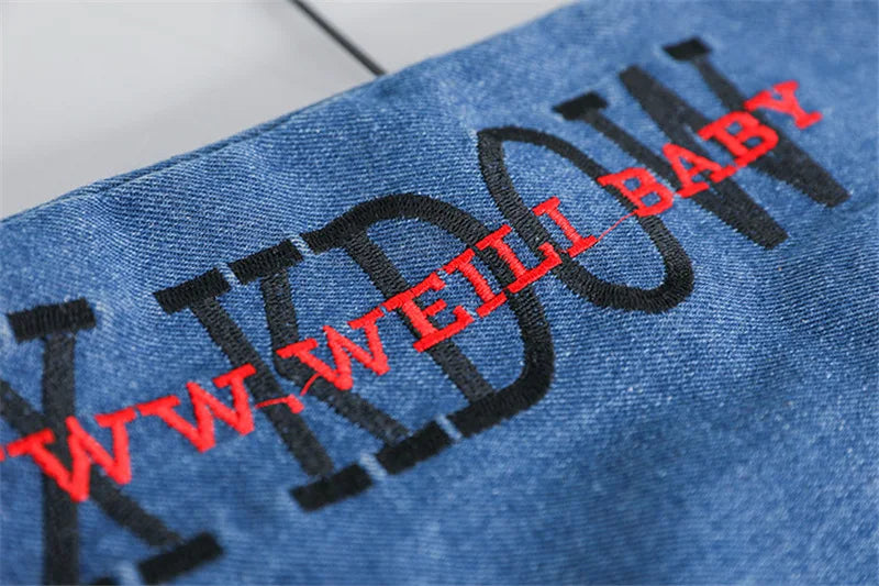 Infant Sports Jeans Spring Autumn Baby Clothes Fashion Children Cotton Pants One Piece Toddler Casual Costume Kids Sportswear