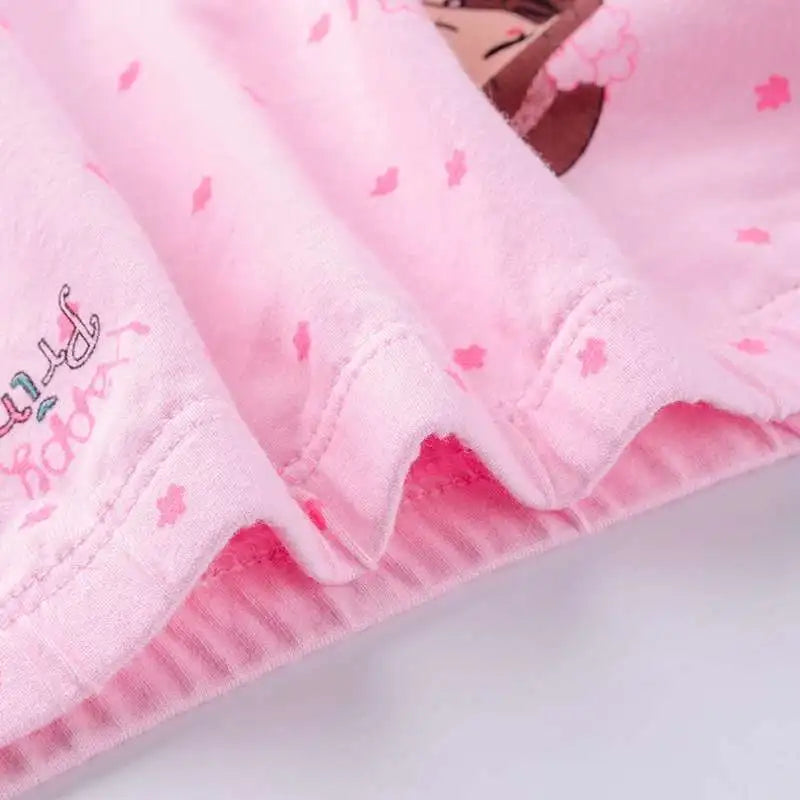 hot sales new girls cotton lace boxer shorts panties kids solid children underwear 2-10years 6pcs/lot M-3XL clothes