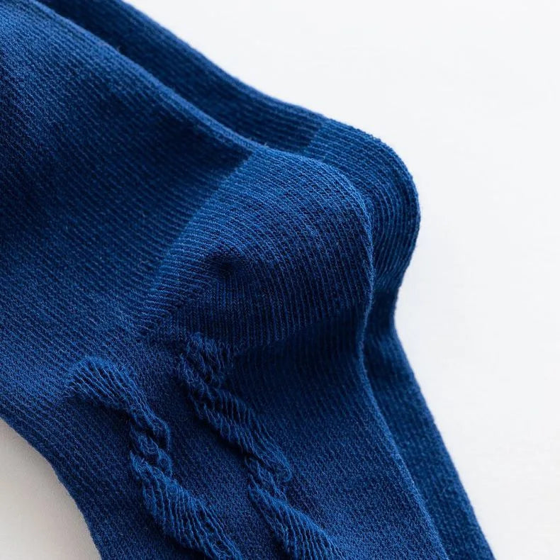 New Kids Girls Socks With Big Bows Knee High Princess Socks For Girl Infant Baby Cotton Sock Long Tube Children Socks Christmas