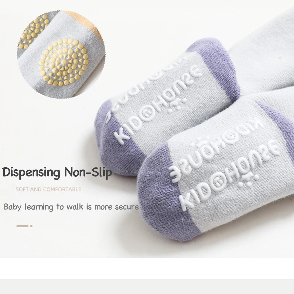 Baby Knee High Crawling Socks Baby Knee Pads Baby Crawling Knee Pads Cartoon 0~24 Months Baby Long Socks Things for Babies