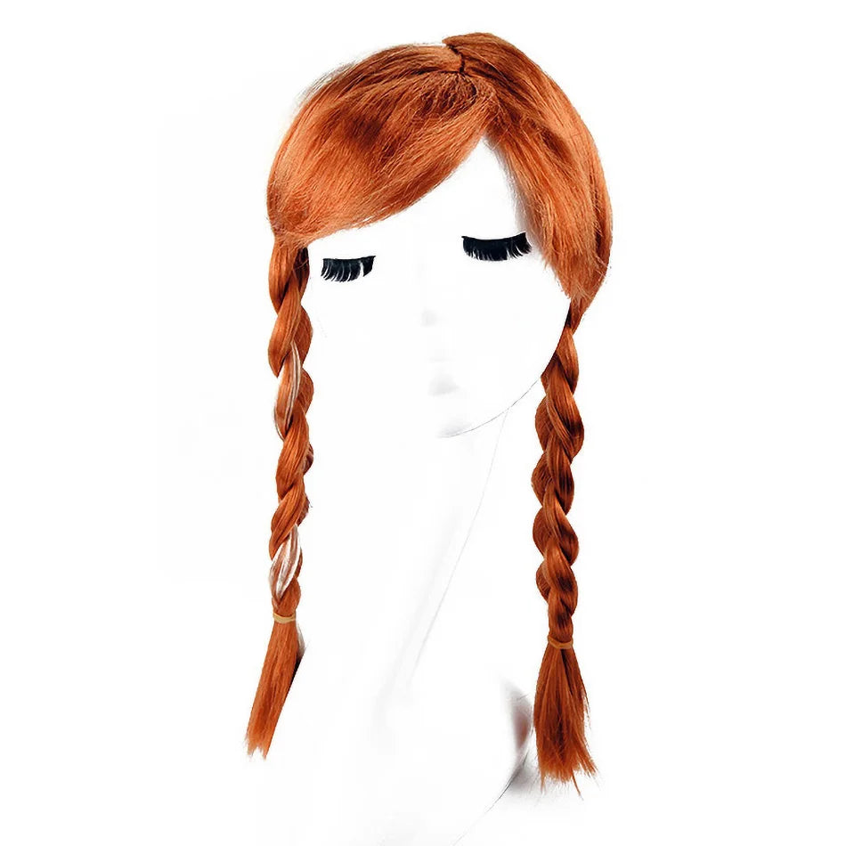 Anna Dresses Children Princess Dress Girl Cosplay Costume Kids Summer Clothes Halloween Birthday Carnival Robe Party Disguise