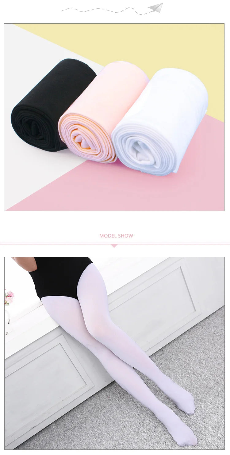 90D Ballet Tights for Girls Ballet Leggings Dance Pantyhose Girls Ballet Stockings Dance Tights Woman Thicken Velvet Tights