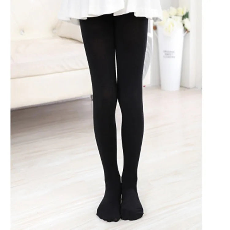 1/2/4/6/8 Pairs/lot Spring Summer Candy Kids Pantyhose Ballet Dance Tights for Girls Stocking Children Velvet Solid White