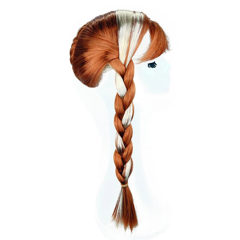 Anna Dresses Children Princess Dress Girl Cosplay Costume Kids Summer Clothes Halloween Birthday Carnival Robe Party Disguise