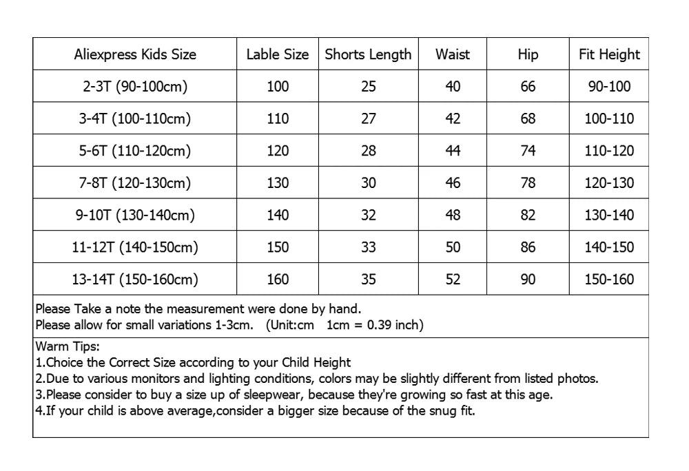 2-12 Y Toddler Shorts for Teenage Short Pants Girls Boys Summer Cotton Shorts Kids Baby Short Boy Girl Casual Solid Color Unisex