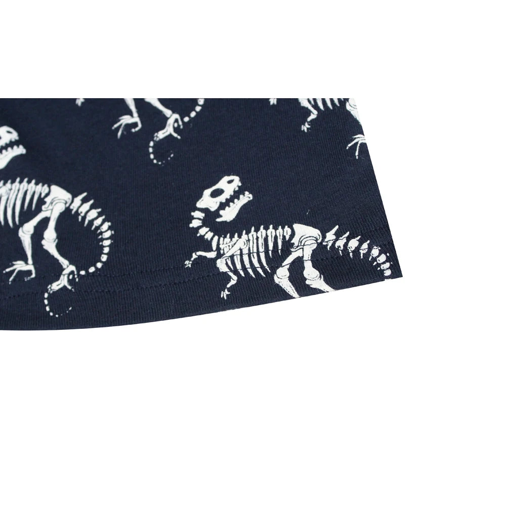 2 3 4 5 6 7 8 Yrs Boys Pajamas for Kids Children Sleepwear Short Sleeve Sleep Clothes Tops Pajama Shorts Clothing Set Boy Pijama