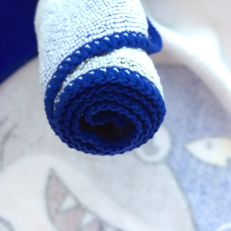 Children Cartoon Baby Hooded Cloak Beach Towel Boys Girls Kids Swimming Bath Towel Microfiber Terry Infant Bathing Wrap Bathrobe