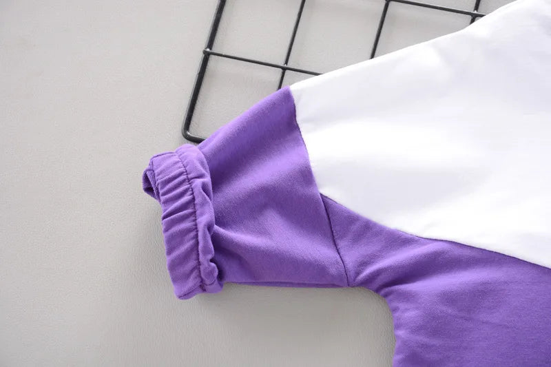 Fashion Children Clothing Spring Autumn Baby Girl Clothes Boys Solid Jacket Pants 2Pcs/Set Toddler Cotton Costume Kids Tracksuit