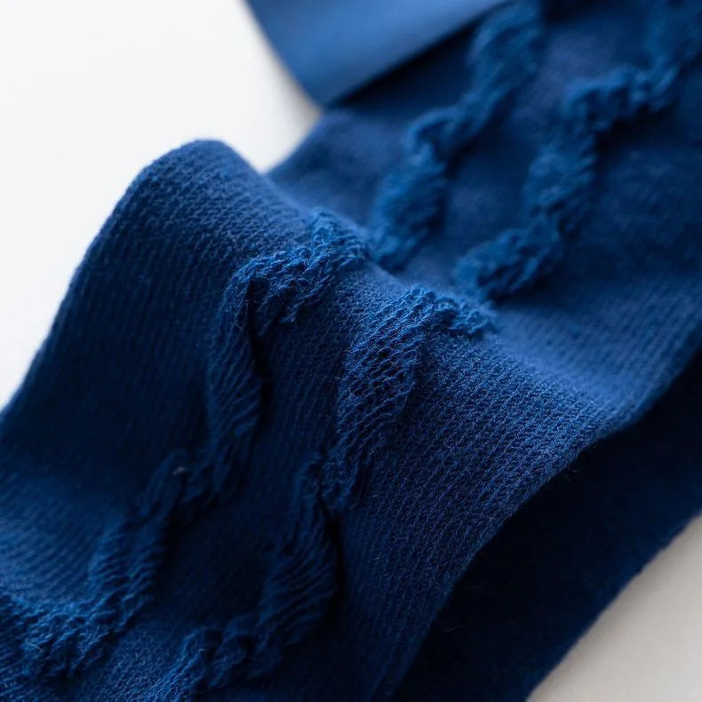 New Kids Girls Socks With Big Bows Knee High Princess Socks For Girl Infant Baby Cotton Sock Long Tube Children Socks Christmas