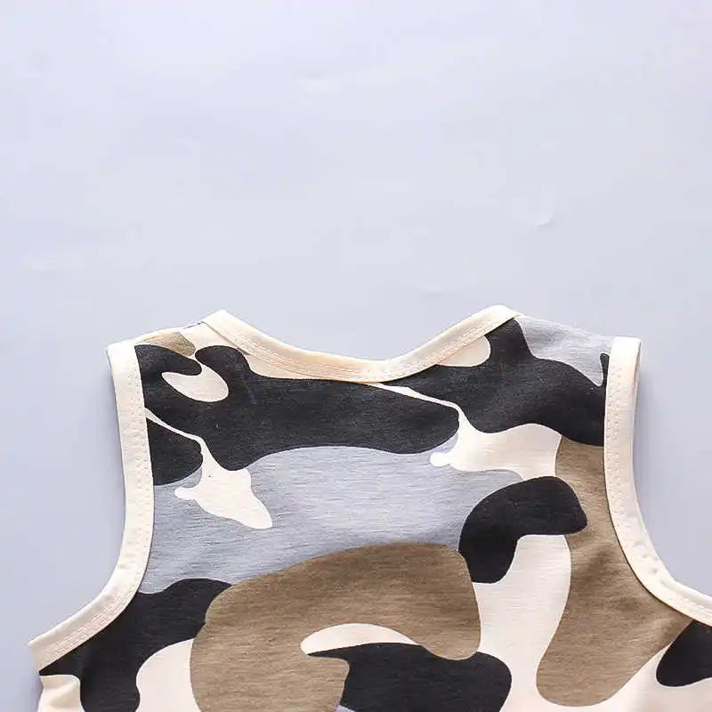 New Summer Baby Boys Clothes Children Girls Vest Shorts 2Pcs/Sets Toddler Casual Sports Costume Infant Outfits Kids Tracksuits