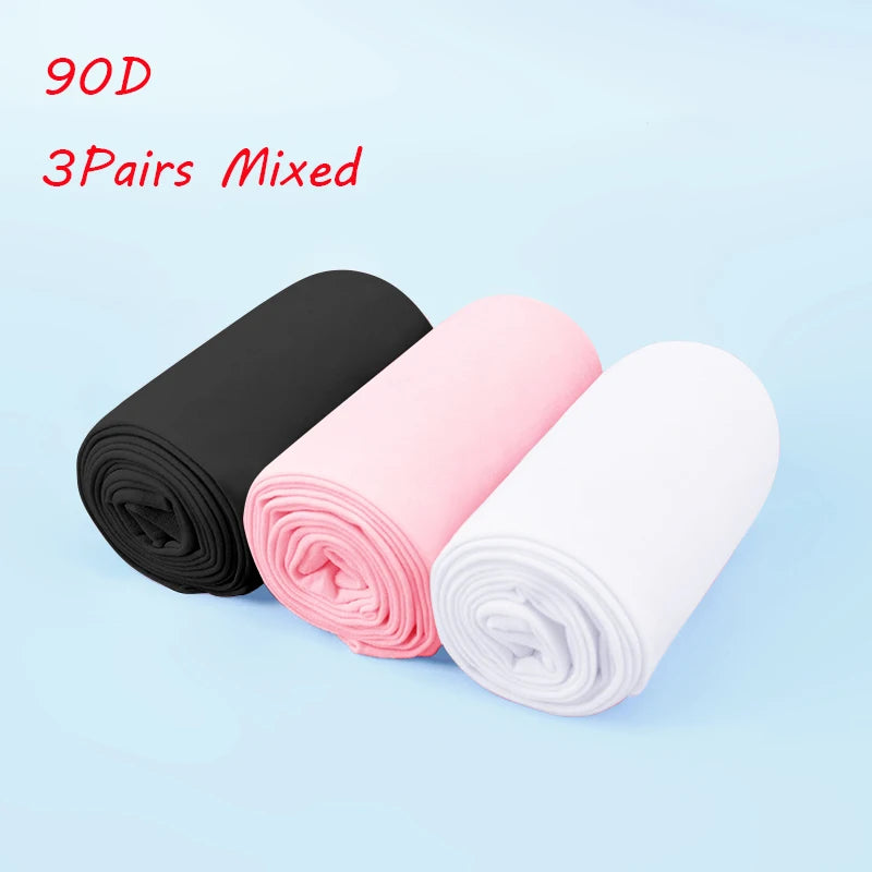 90D Ballet Tights for Girls Ballet Leggings Dance Pantyhose Girls Ballet Stockings Dance Tights Woman Thicken Velvet Tights