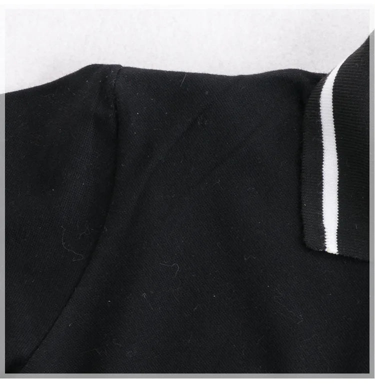 Summer Kids Polo Shirt Boys Short Sleeve Lapel Polos Clothes for Girls Cotton Print Breathable Kids Polo Shirt Children Tops