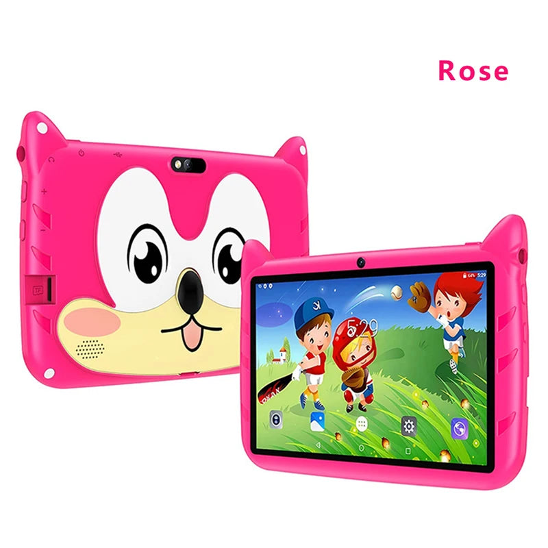 BDF Hot-selling Android 7 Inch Kids Tablet Quad Core 4GB RAM 64GB ROM Android 13 Google Learning Education Games Tablets 4000mAh