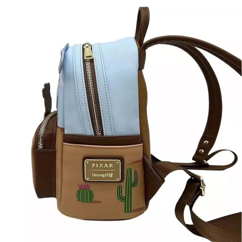 Loungefly Pixar Toy Story 1-4 Series Rex Buzz Lightyear Woody Lotso Cosplay Mini Backpack Purse