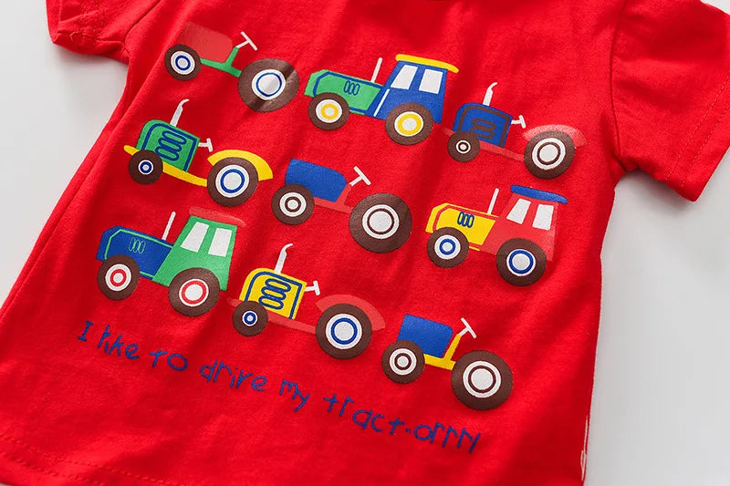 New Summer Baby Girls Clothes Suit Children Boys Casual T-Shirt Shorts 2Pcs/Sets Infant Outfits Toddler Costume Kids Tracksuits