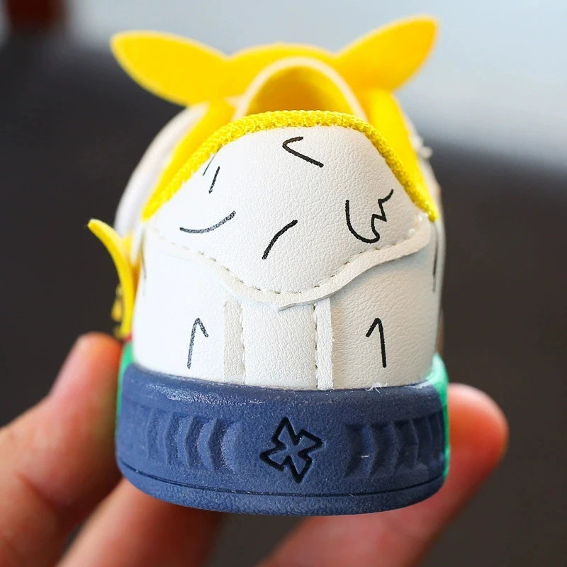 Pokemon Pikachu Baby Shoes Cute Cartoon Baby Non-slip Casual Shoes Boys Girls Toddler Shoes Sneakers Kids Outdoor Shoes Toys