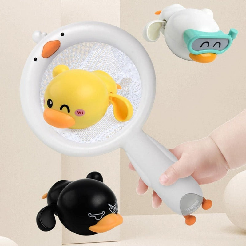 Toddler Bath Toys, Wind-up Bath Toy Ducks for Toddlers Kids Boys Girls, Swimming Bath Toys Bathtub Toys Pool Toys for Toddlers