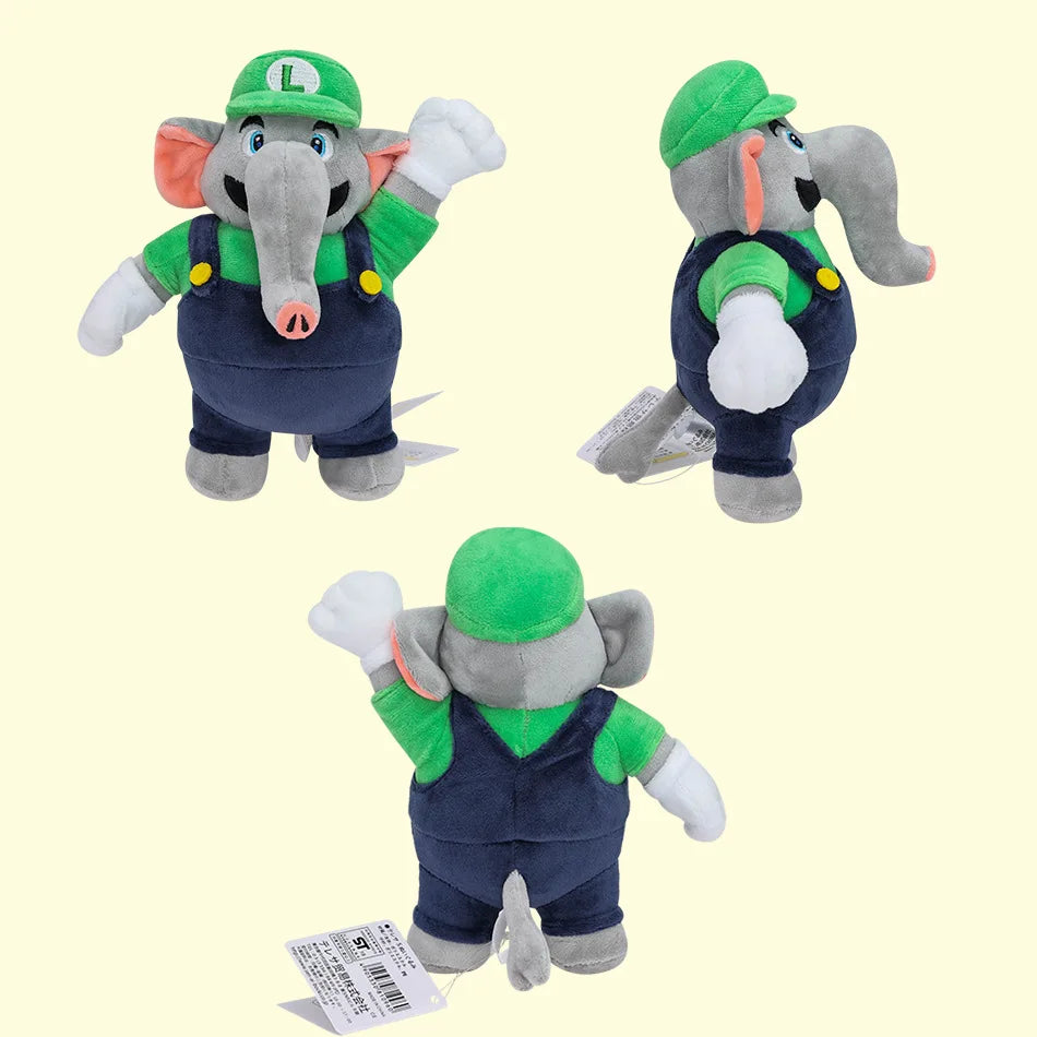 22 Styles Genuine Super Mario Bros Plush Toys Doll Elephant Stuffed Toys Anime Doll Plushie for Kids Christmas Birthday Gift
