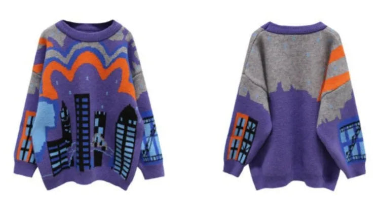 2025 Autumn/Winter New Boys' Fleece-Lined Thickened Crewneck Sweater, Korean Style Toddler Big Kids Knitwear