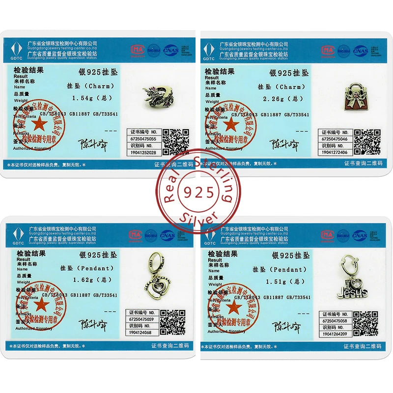 925 Sterling Silver Charms Firefly Cat Dog Coconut Charms Beads Pendant Fit Original Pendant Bracelet DIY Fine Jewelry For Women