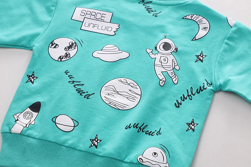 New Spring Autumn Baby Girls Clothes Suit Boys Outfits Children T-Shirt Pants 2Pcs/Sets Toddler Casual Clothing Kids Tracksuits