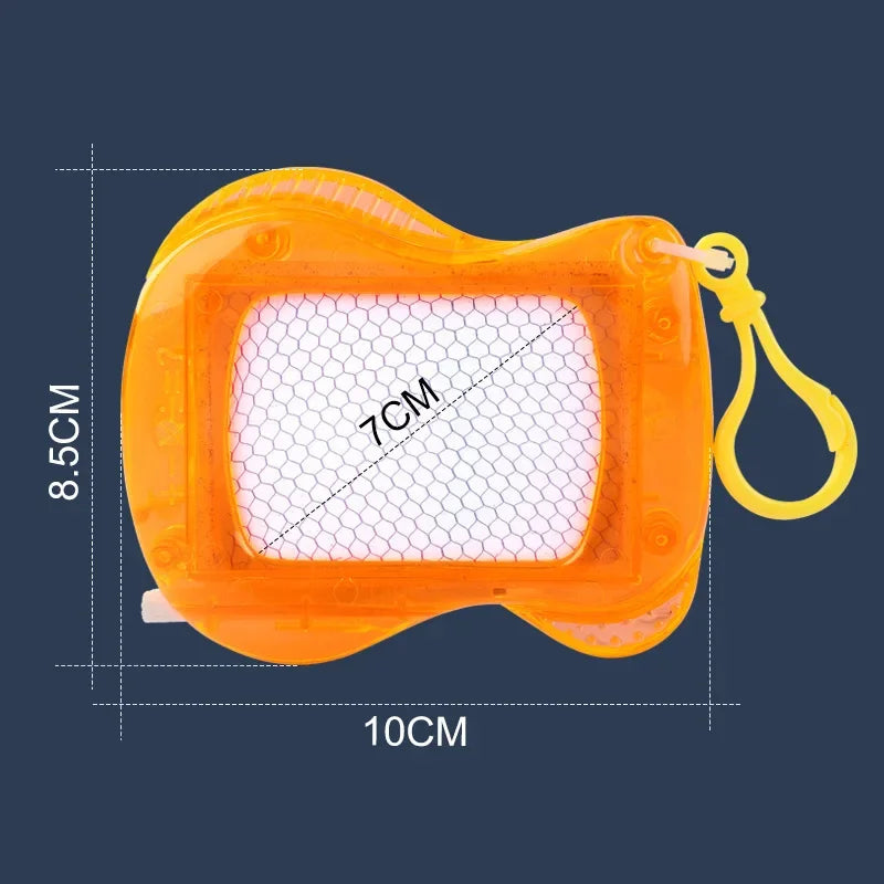 1-10PCS Mini Magnetic Drawing Board Keychain  Doodle Pad with Stylus Portable Toy Erasable Writing Board Educational Kids Gift