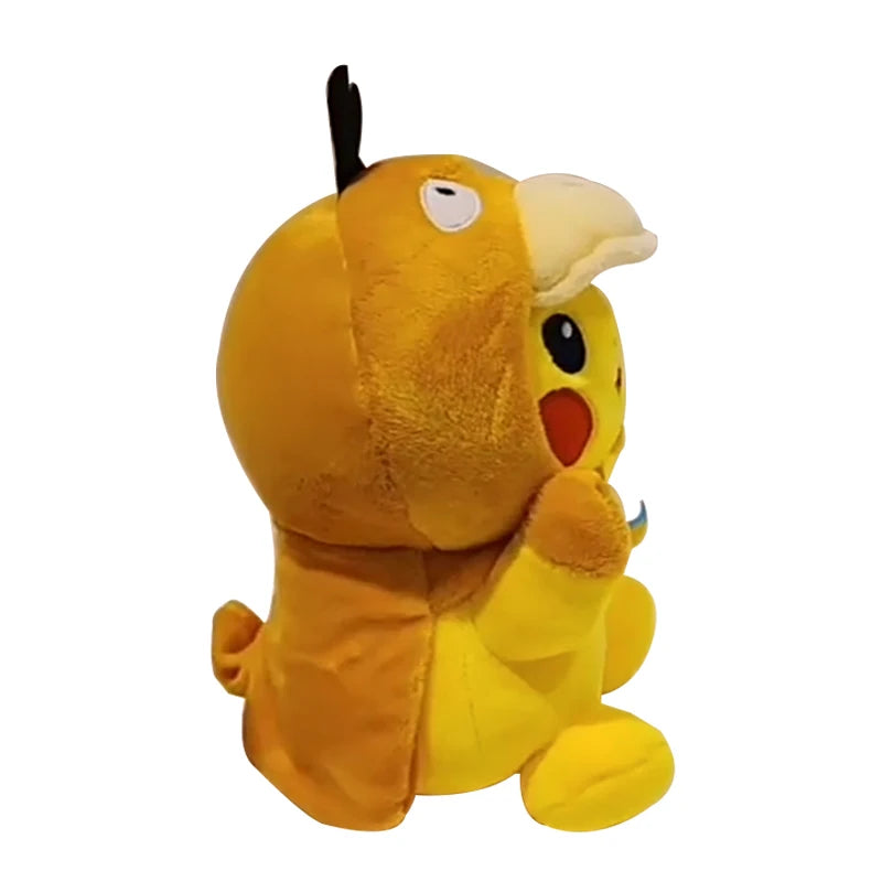 20cm Original Pokemon Plush Toy Pikachu Cosplay Psyduck Cute for Anime Cartoon Plush Doll Figure Toy for Kids Birthday Best Gift