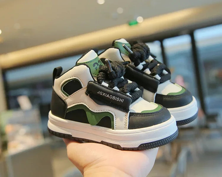 Girls Boys Sport Shoes Four Seasons Children's Sneakers Non-slip Student Shoes Soft Bottom Kids Casual Shoes Girls Outdoor Shoes