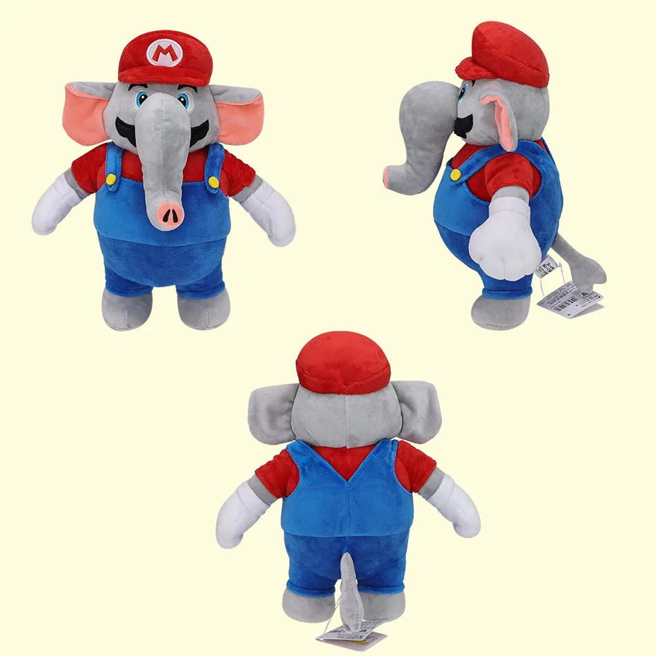 22 Styles Genuine Super Mario Bros Plush Toys Doll Elephant Stuffed Toys Anime Doll Plushie for Kids Christmas Birthday Gift