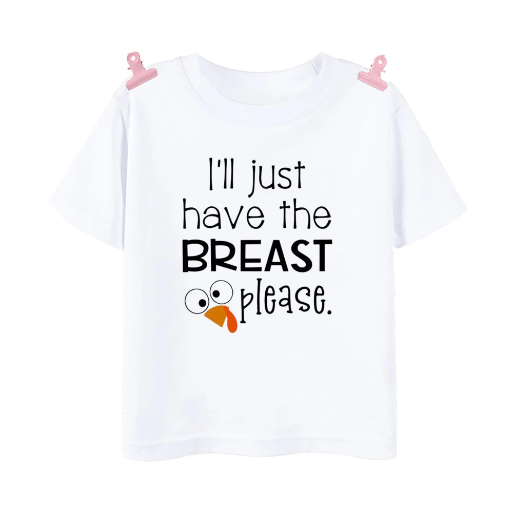 Coolest Turkey in Town Print T Shirt Kid Thanksgiving Clothes Mama's Little Pumpkin Toddler Thanksgiving Tops Cute Halloween Tee