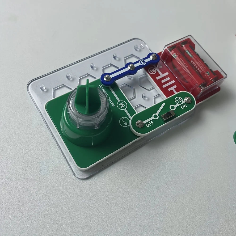 Tornado Maker DIY A Battery Powered Tabletop Water Tornado Empty Bottle Construction STEM Science Craft & Activity Kit Toy Kids