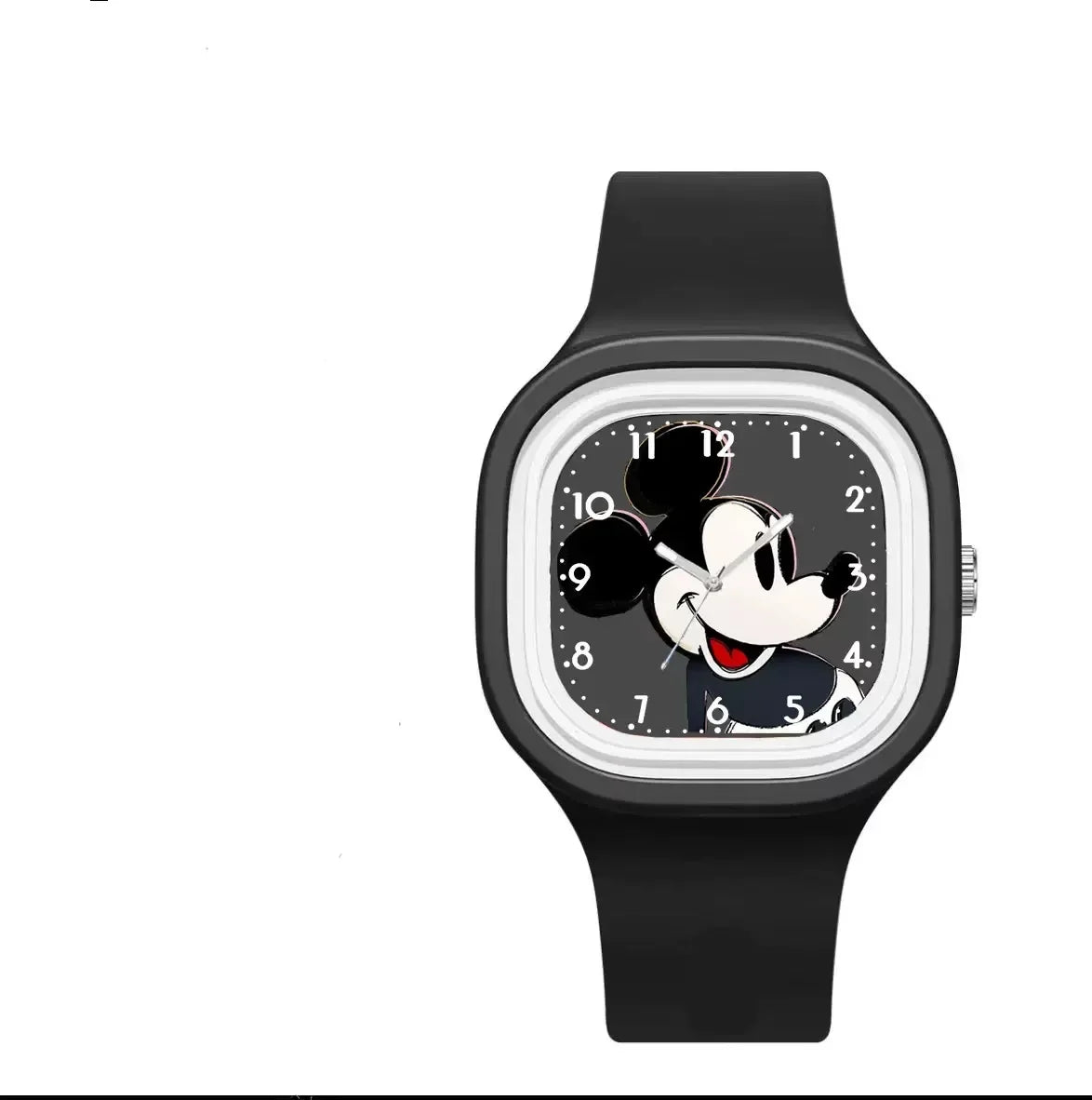 New Mickey Minnie Mouse Children Watches Kids Boy Girl Cute Anime Cartoon Primary  School Student Fashion Watch Birthday Gift