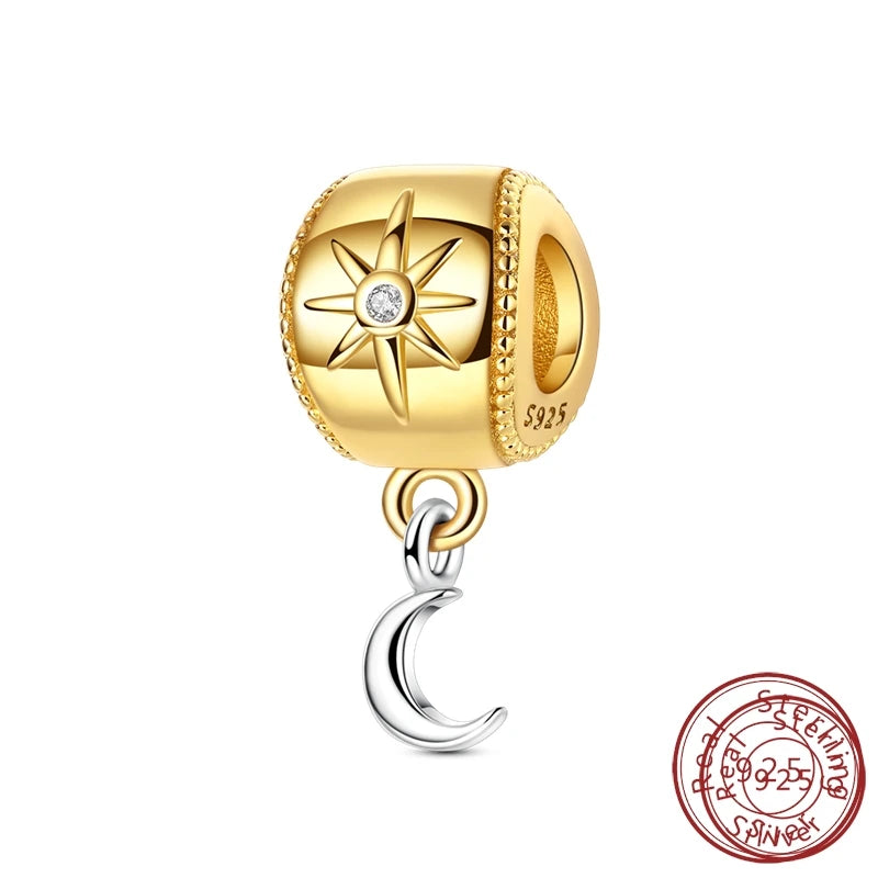 925 Sterling Silver Charms Firefly Cat Dog Coconut Charms Beads Pendant Fit Original Pendant Bracelet DIY Fine Jewelry For Women