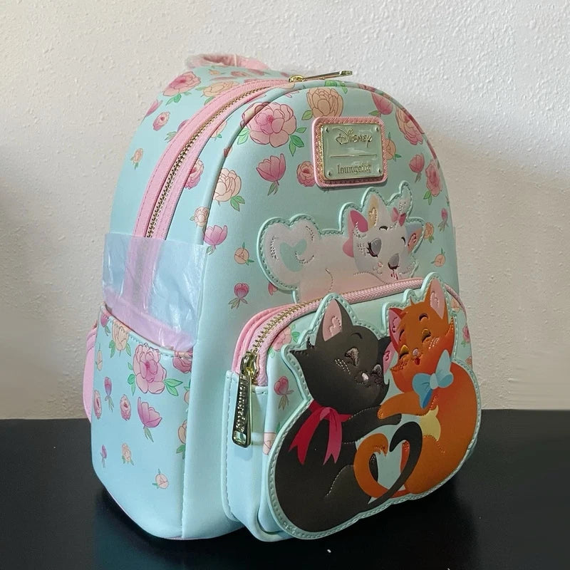 Loungefly Disney The Aristocats Sleeping Marie Toulouse Berlioz Mini Backpack