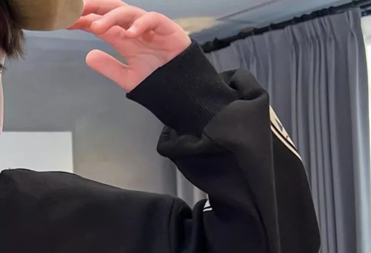 Boys' Medium-Large 2025 New Spring/Autumn Trendy No Hood Layering Top Sweatshirt