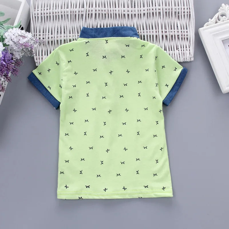 New Summer Baby Clothes Suit Children Boys Fashion T-Shirt Shorts 2Pcs/Set Infant Outfits Toddler Casual Costume Kids Tracksuits