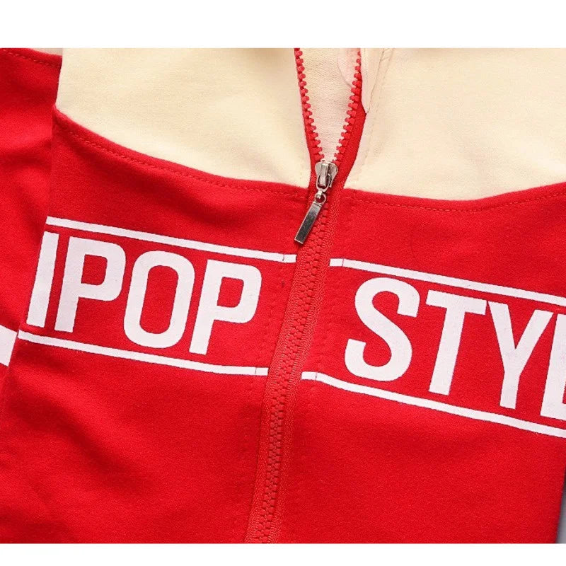 New Autumn Newborns Clothes For Girls Baby Outfits Children Boys Hooded Jacket Pants 2Pcs/Sets Infant Sportswear Kids Tracksuits