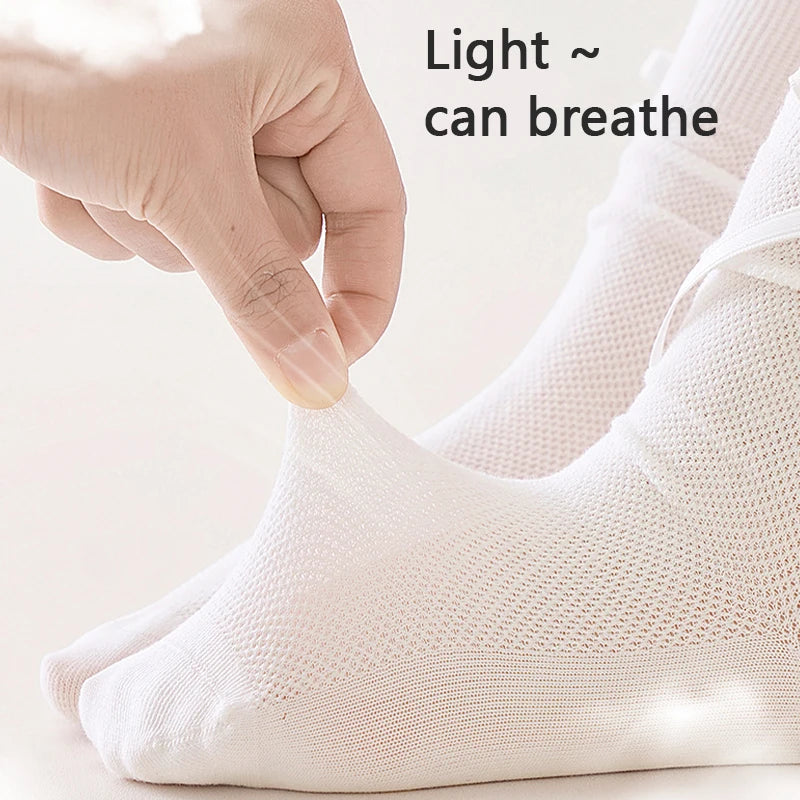 3/6 Pairs Girls Socks White Princess Lace Socks Kids Girl Breathable Children Socks Comfortable Mid Tube Socks For Girls