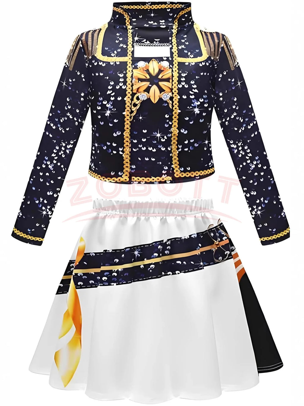 2025 NEW Kpop Demon Hunter Anime Movie Kids Cosplay Rumi Zoey Mira 3D Print Costume Suit Clothes KPop Rumi Zoey Cosplay Outfit