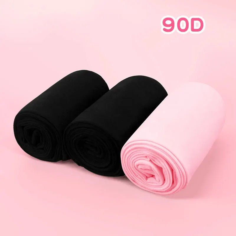 90D Ballet Tights for Girls Ballet Leggings Dance Pantyhose Girls Ballet Stockings Dance Tights Woman Thicken Velvet Tights