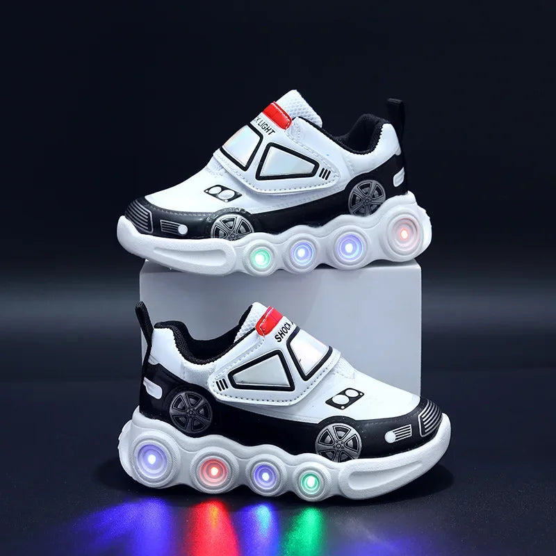 0-6Years Children Glowing Sneakers Kids Luminous SneakersBoys Girls Led  Lighted Sneakers Toddler Outdoor Shoes Casual Shoes