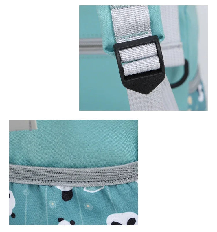 Mommy Bag Multifunctional Waterproof Insulated Backpack Large Capacity Maternity Travel Changing Bag Stroller Strap Schoolbag