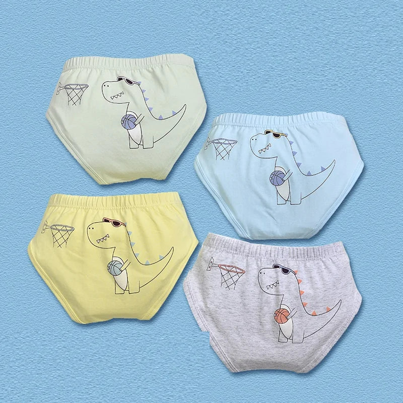 new arrived high quality boys teenager cotton briefs panties kids children underwear 1-16years 4pcs/lot students clothes